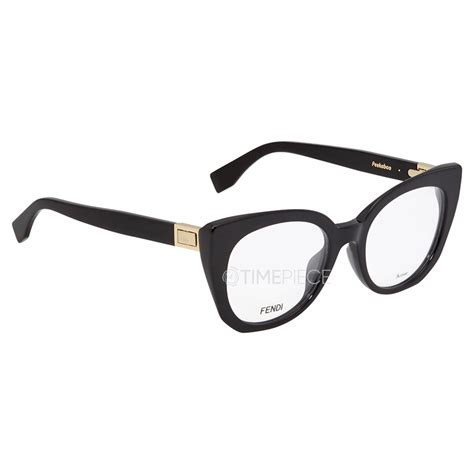 fendi eyeglasses women black